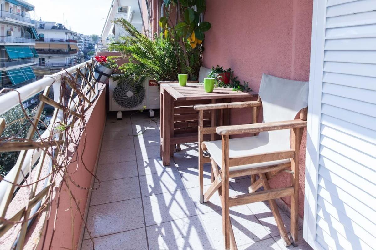 Classical Beauty 3Bd Apt In Peacefull Nea Filothei Atenas Exterior foto